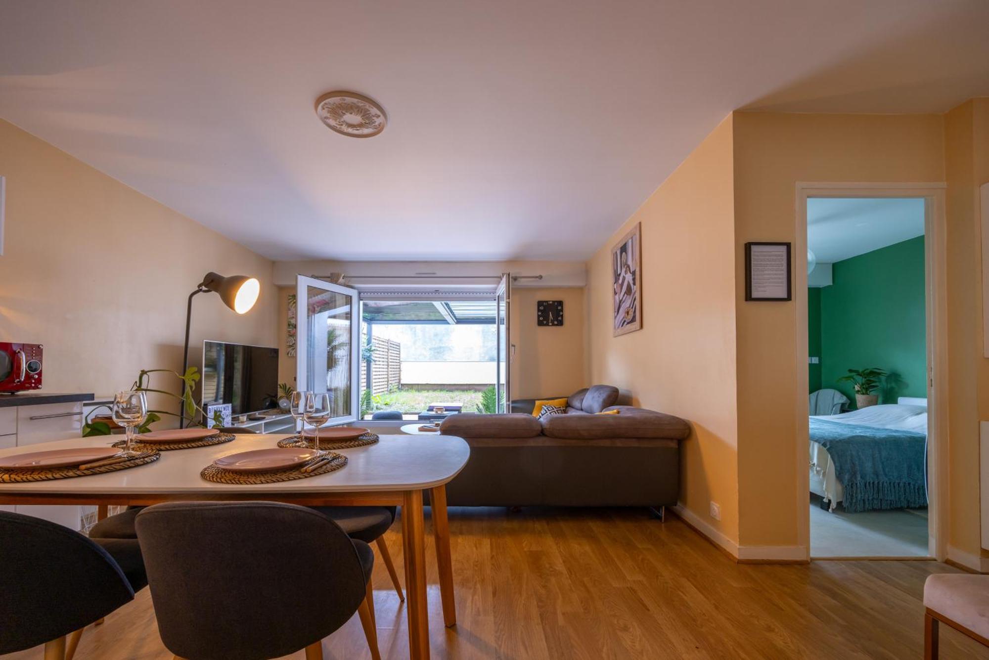 Le Coin Du Bonheur Lägenhet Nantes Exteriör bild